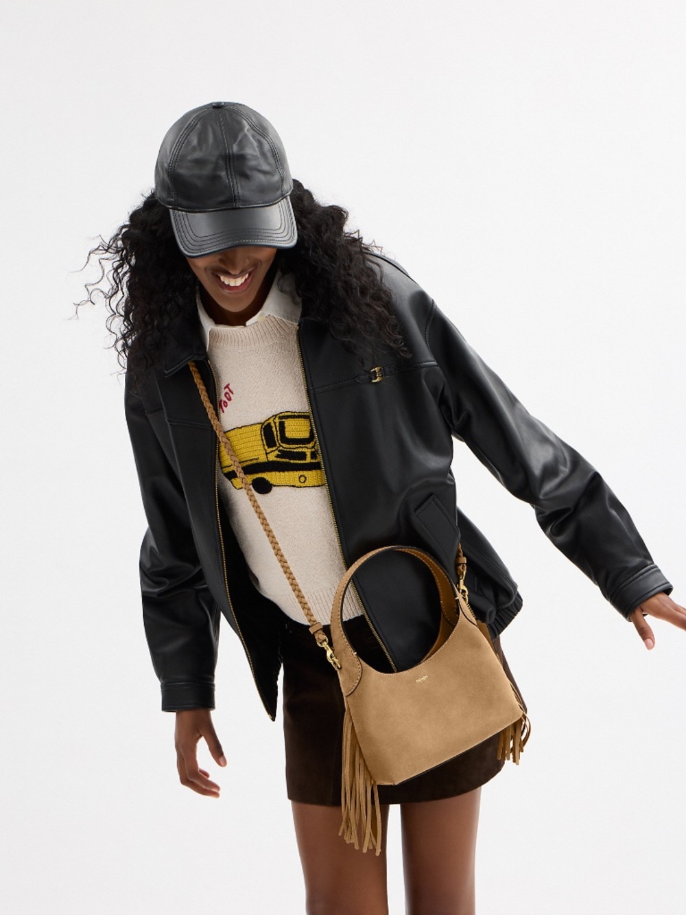 Coach Brooklyn Shoulder Bag 23 With Fringe Purses